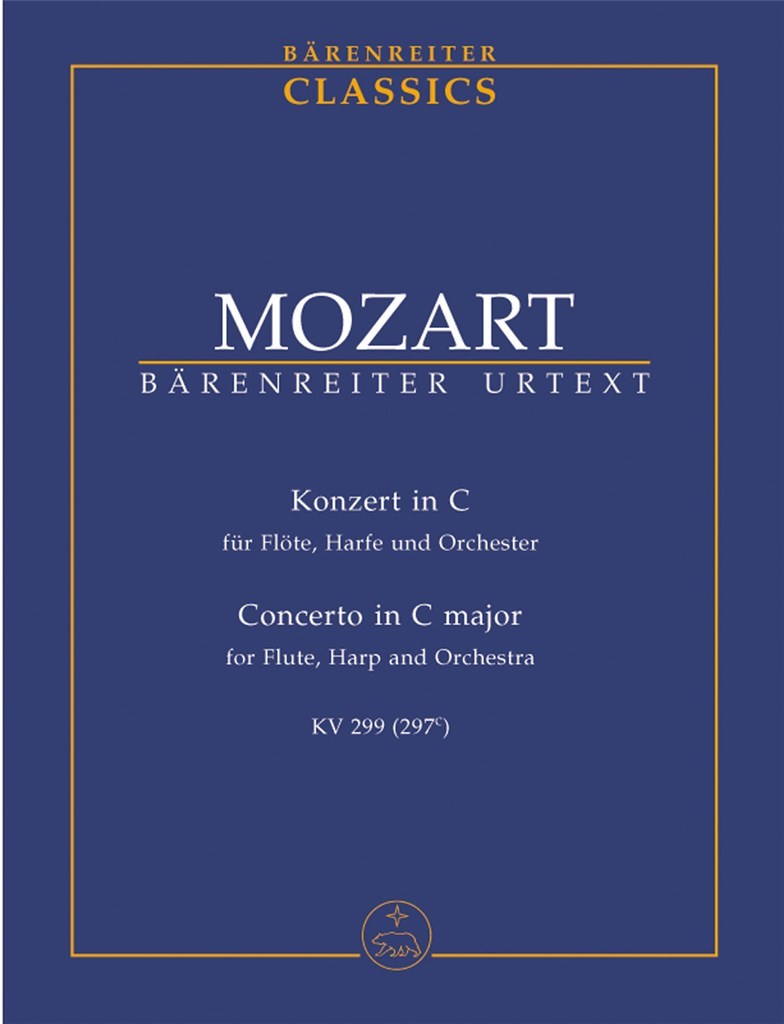 Flute & Harp Concerto K299 Study score